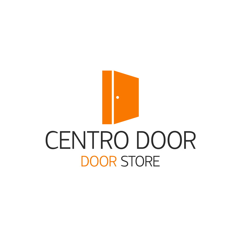 Оранжевая Дверь Магазин Логотип