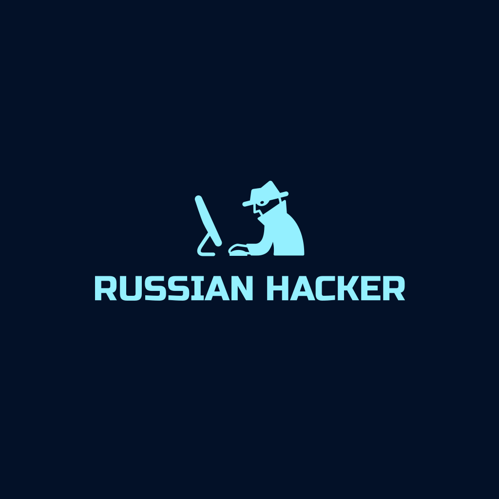 Компьютер И Хакер Человек Логотип