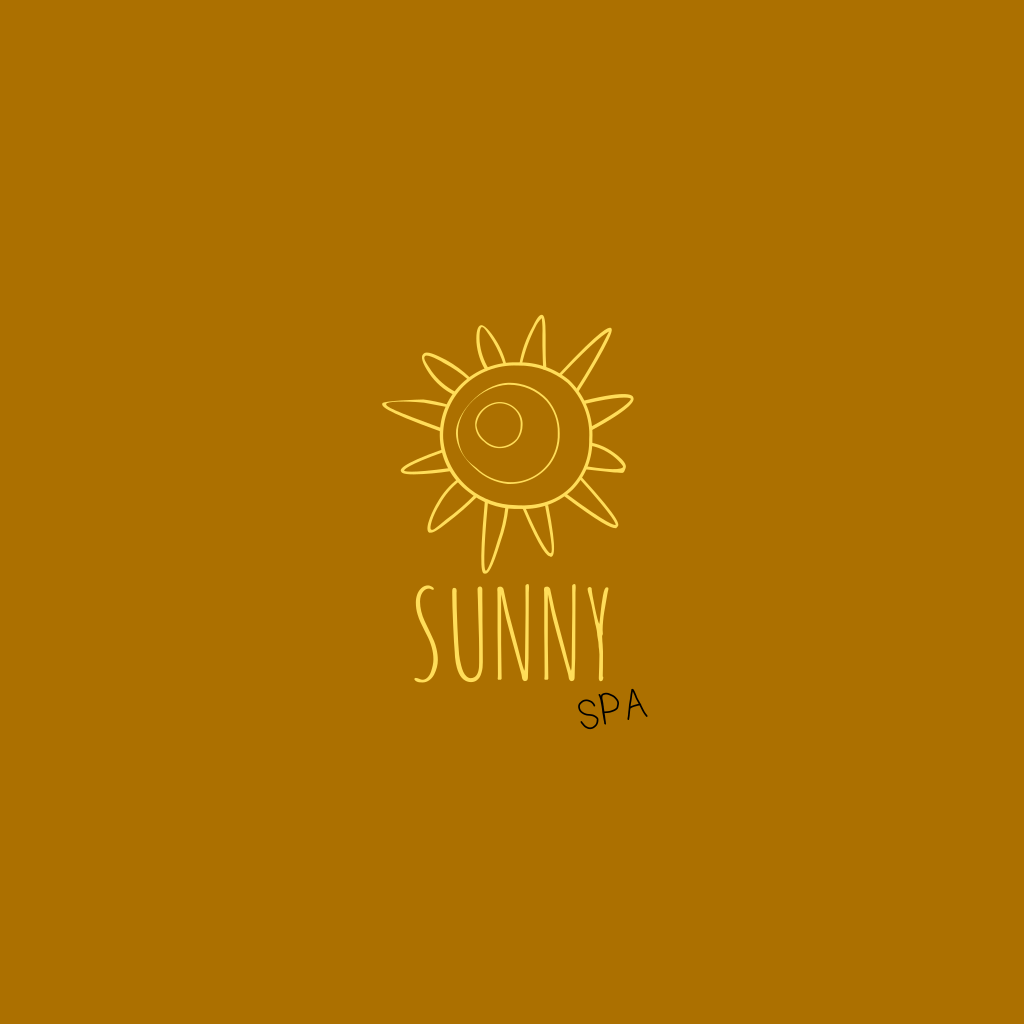 Drawing Sun Yellow logo Drawing Sun Yellow logo