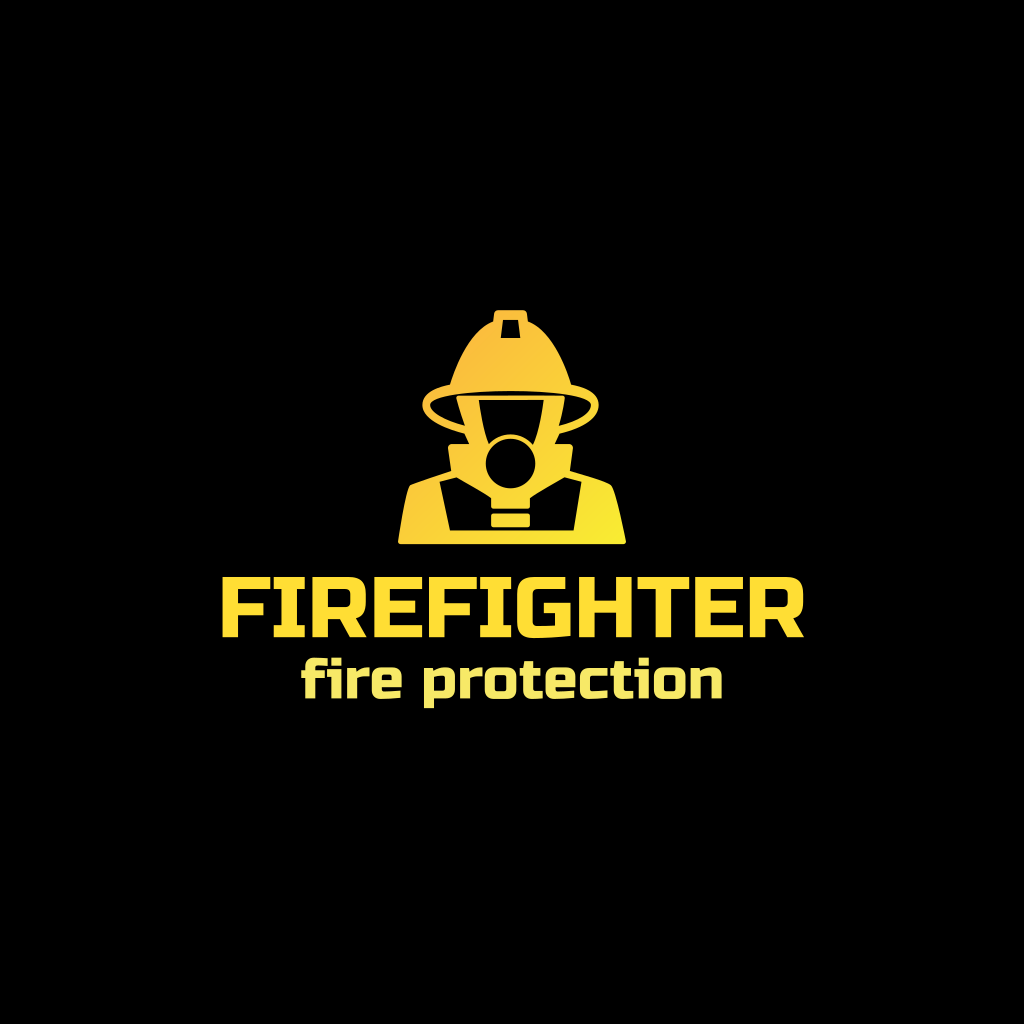 Спасатель Пожарный Логотип