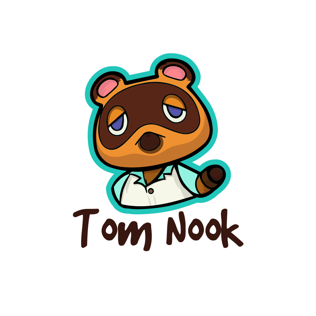 Логотип Игры Tom Nook: создать онлайн - Turbologo