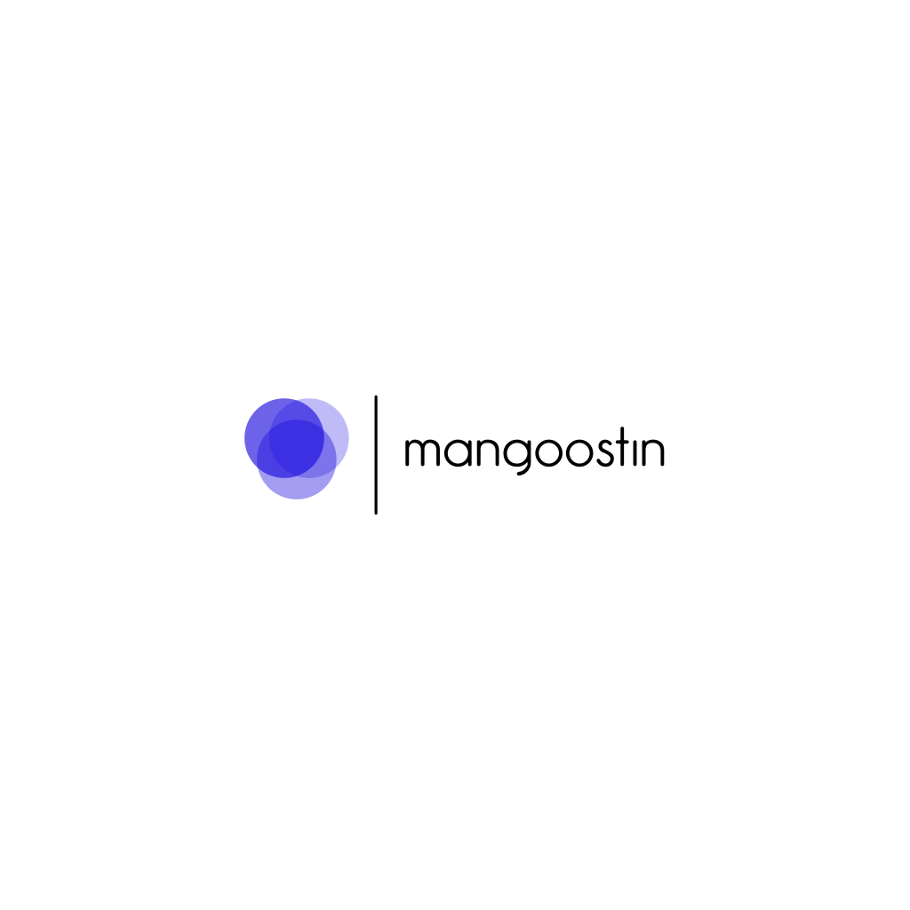 Синий Пересекающиеся Круги Логотип