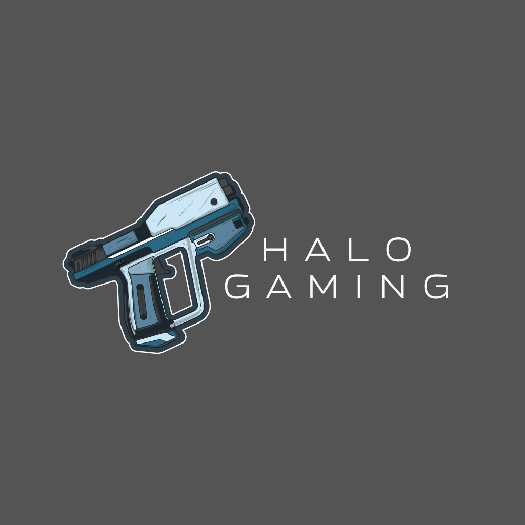 Logotipo Do Jogo Gun Halo