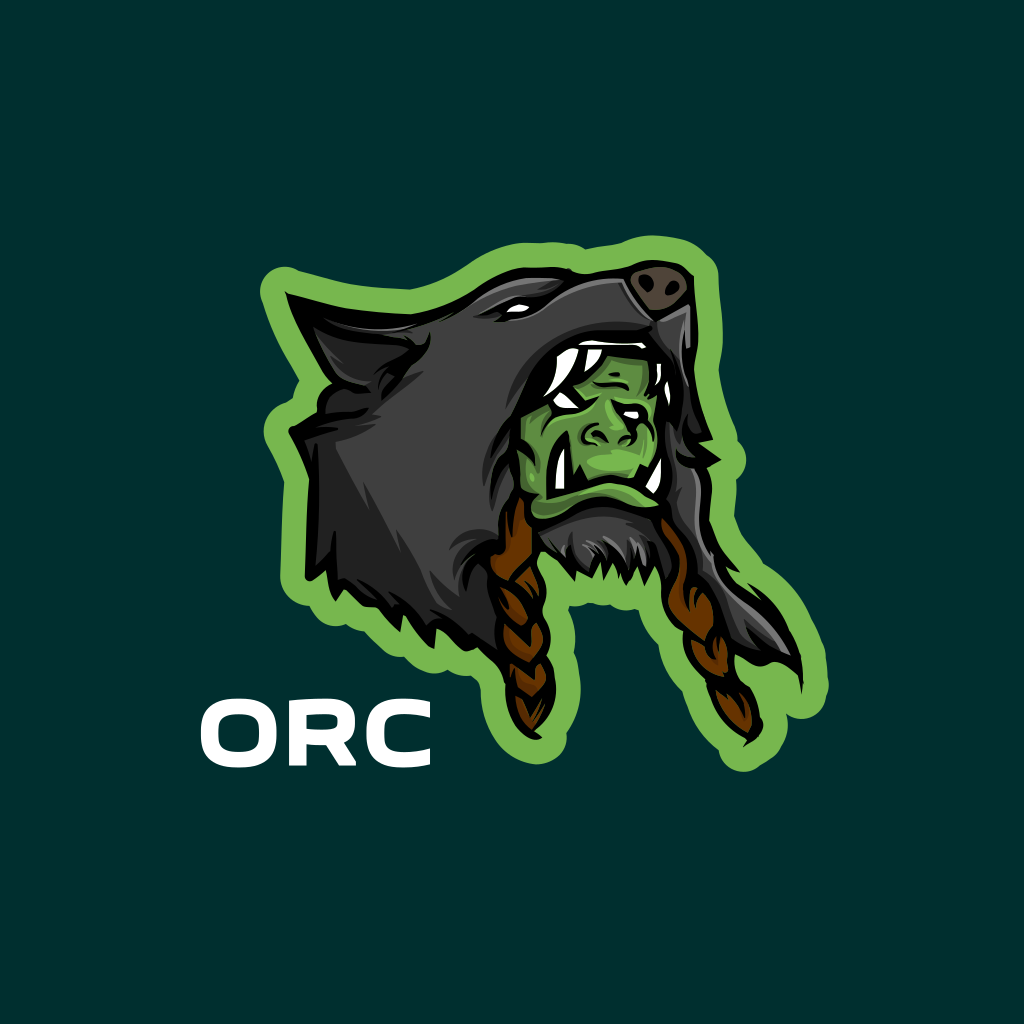 Ork Warcraft Oyun Logosu