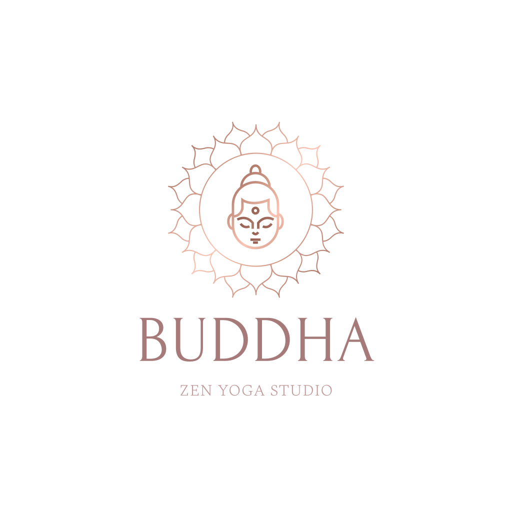 Buddha Mandala Logo - Turbologo Logo Maker