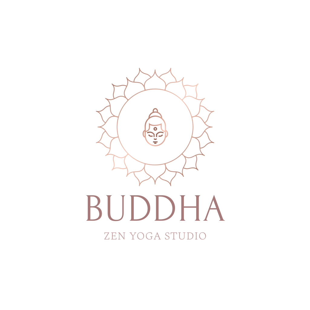 Logo De Mandala De Bouddha