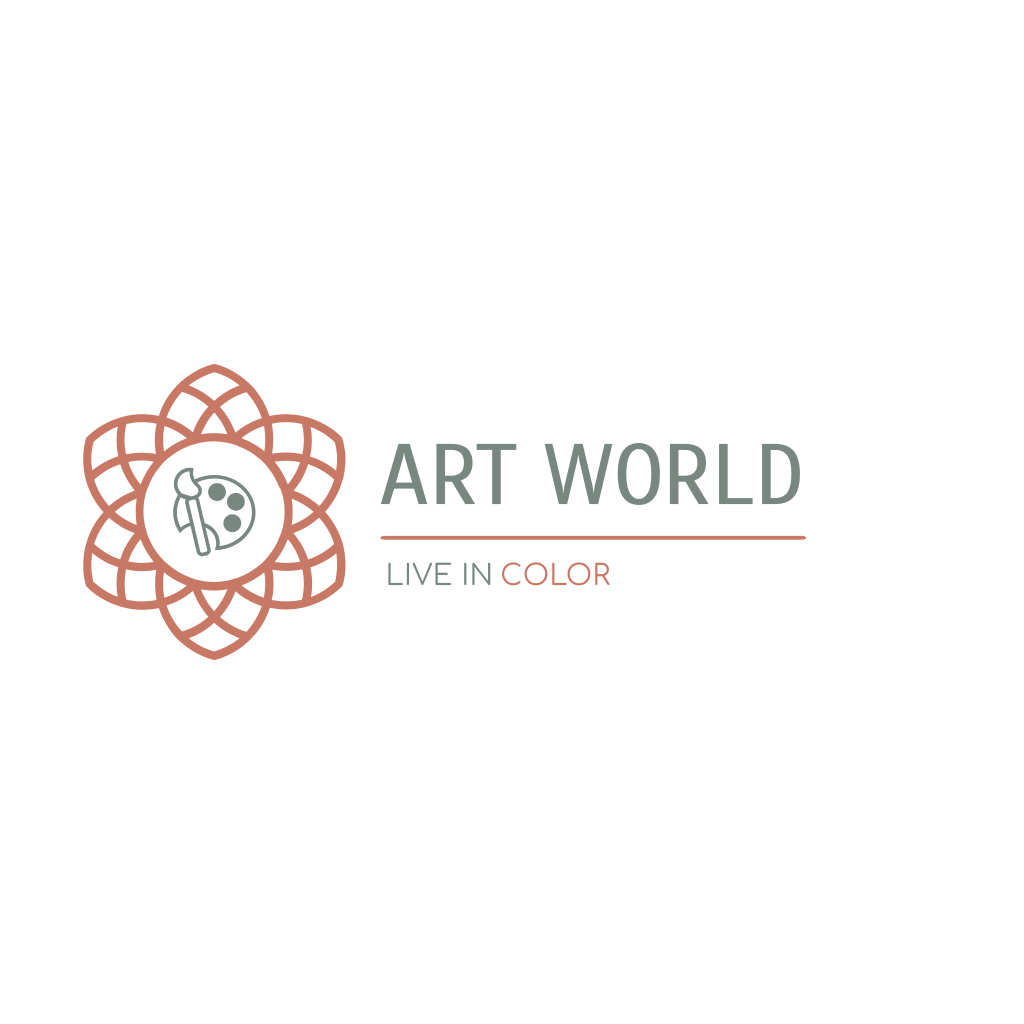 Art World, Live In Color Logo - Turbologo Logo Maker