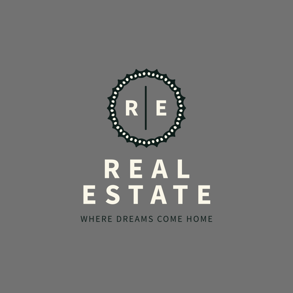 Circle & Letters R|E logo Circle & Letters R|E logo