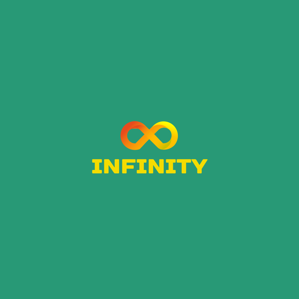 Logo Dégradé De Signe Infini