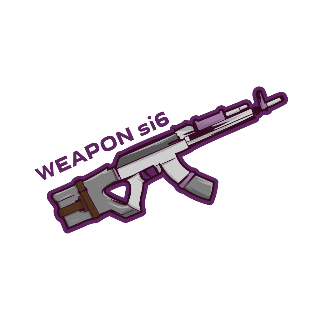 Gun Rainbow Six Siege Logo Turbologo Logo Maker