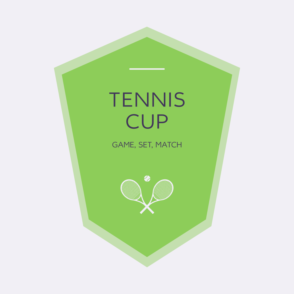 Logo De Raquetas De Tenis