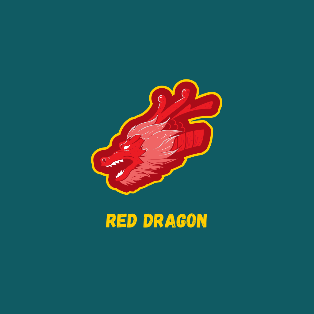 Logo Del Drago Rosso