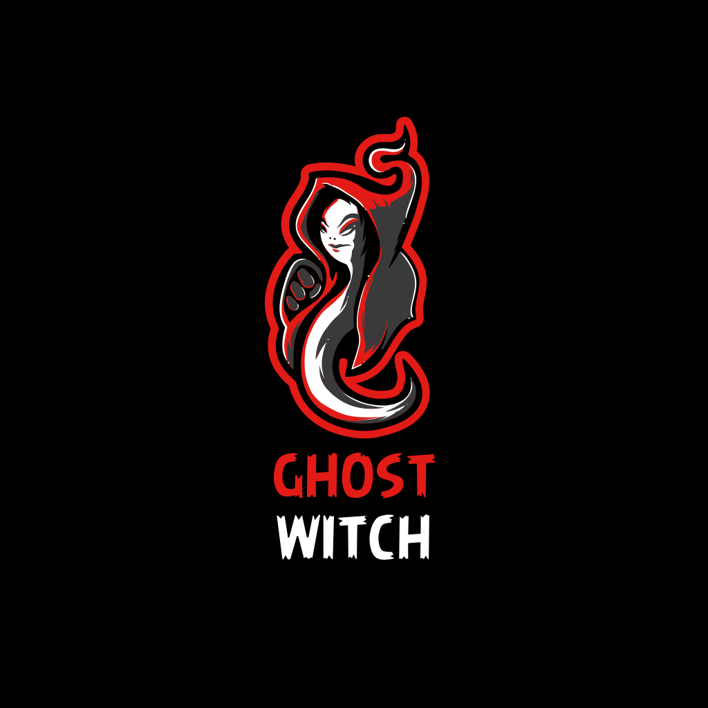 Ведьма Плащ Игровой Логотип