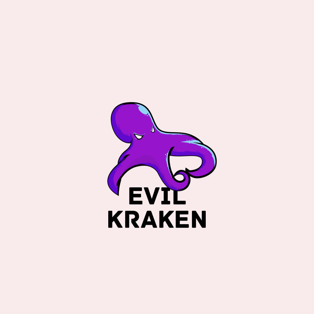 Angry Purple Kraken logo