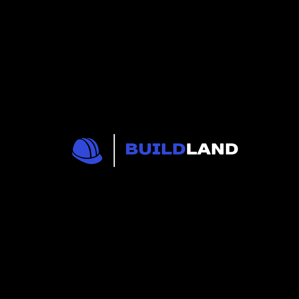 Logotipo De Capacete De Construção Azul Logotipo De Capacete De Construção Azul