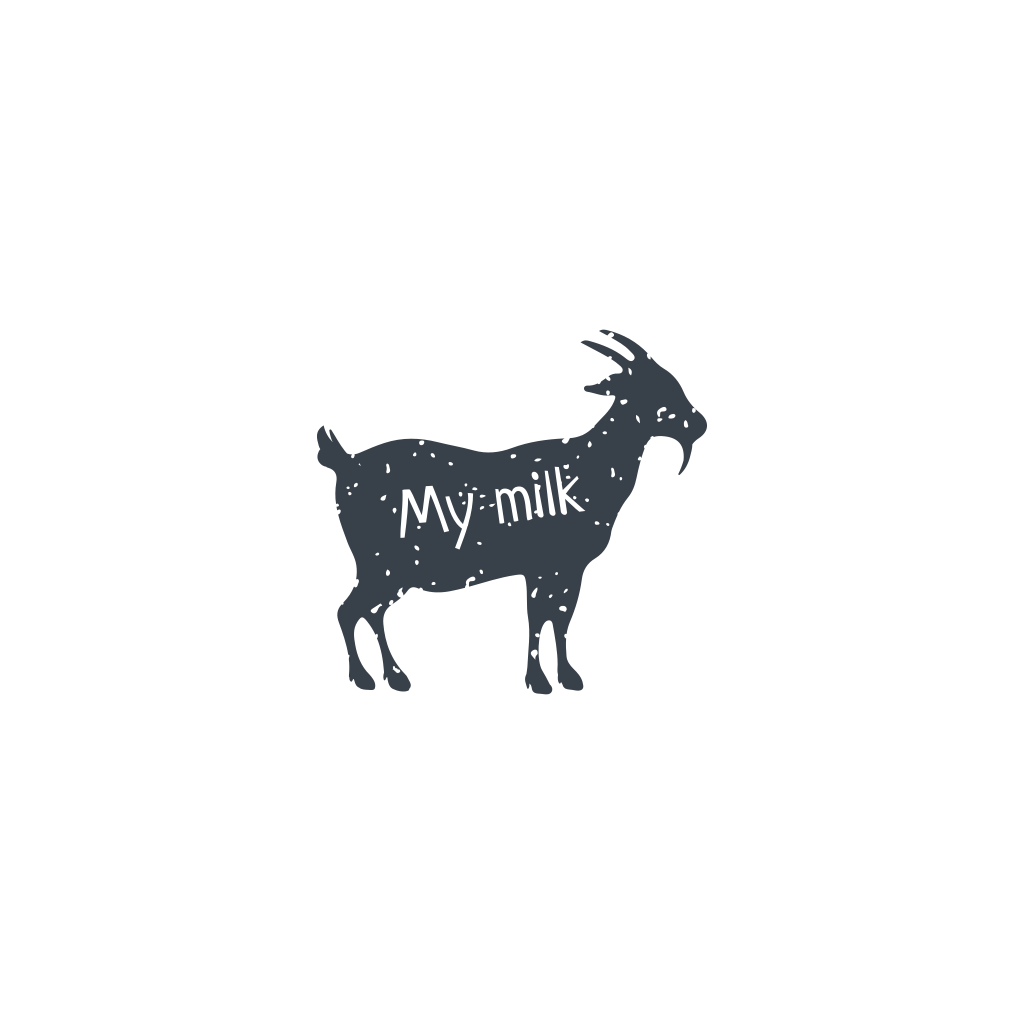 Silhouette Goat logo design