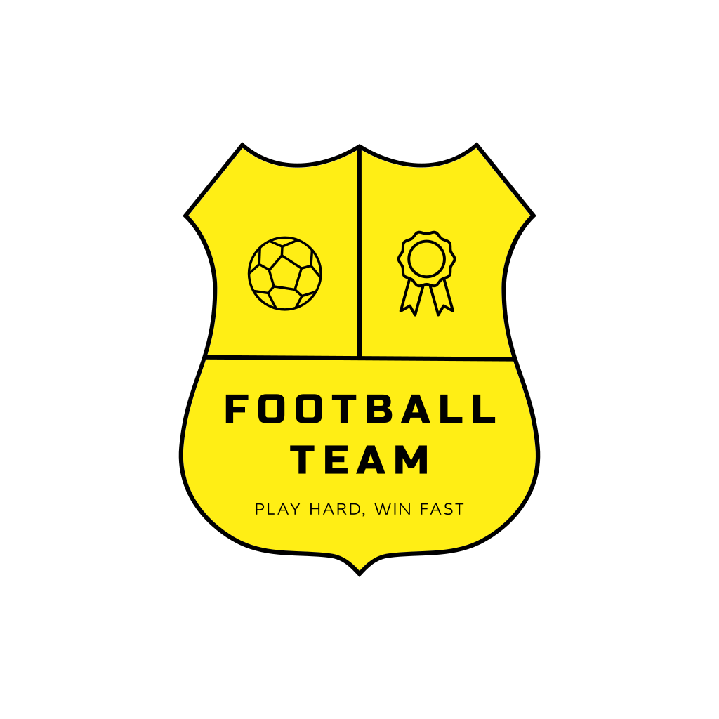 Logo Escudo De Armas Amarillo
