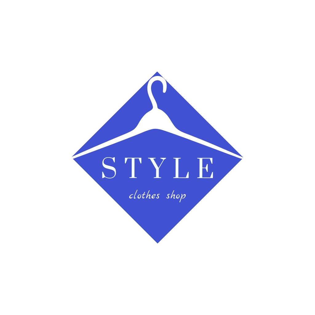 Вешалка Для Одежды И Логотип В Виде Ромба