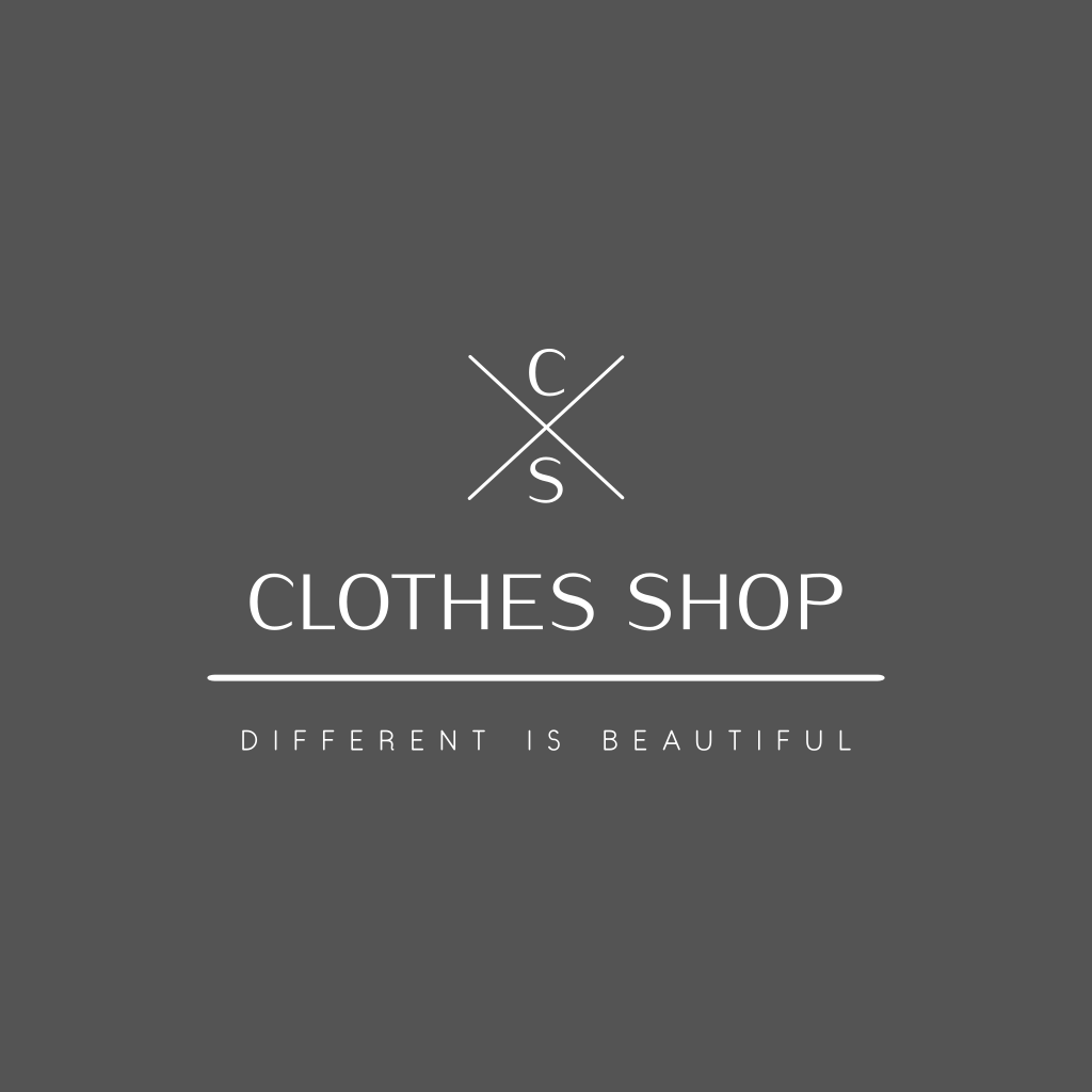 Clothing store logo with the letters C and S Logo - Turbologo Logo Maker