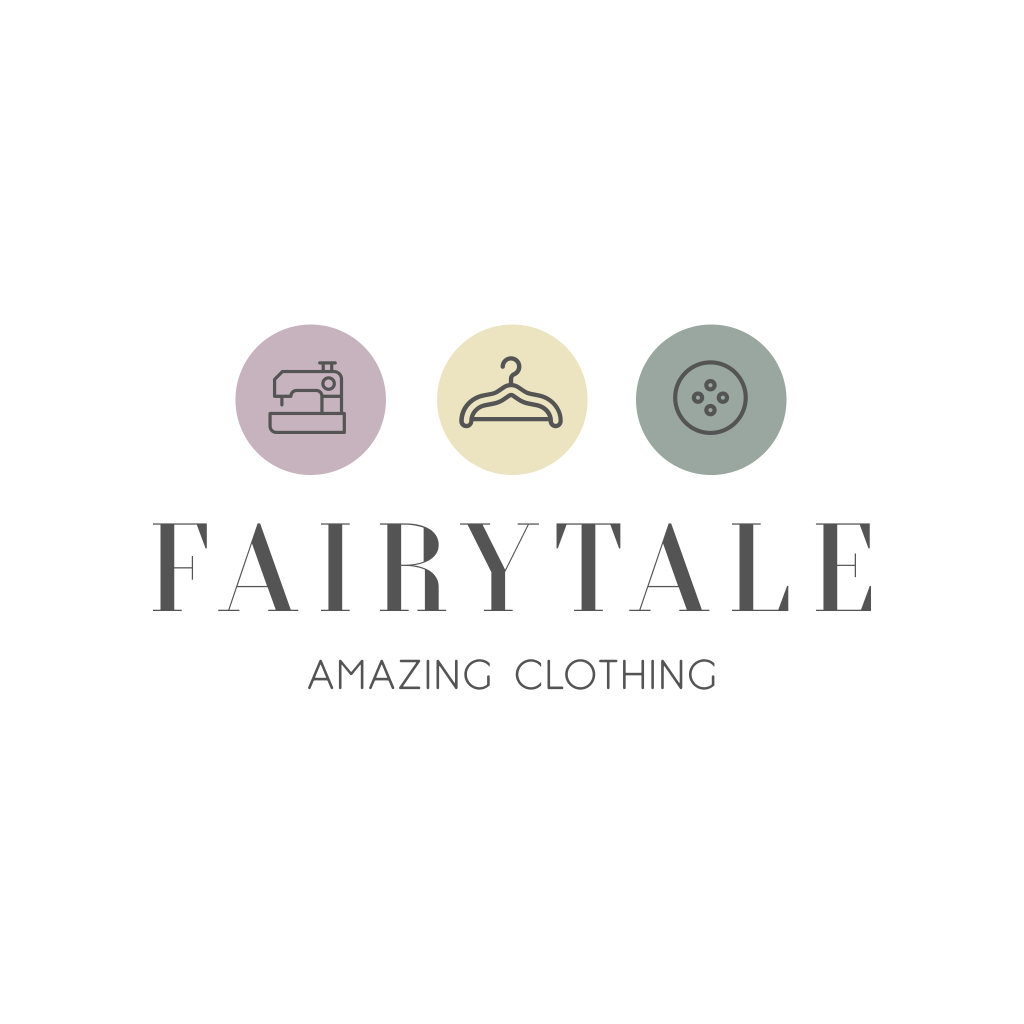 Sewing Machine & Button logo