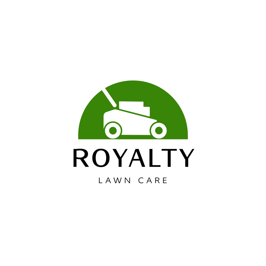 White Lawn Mower logo