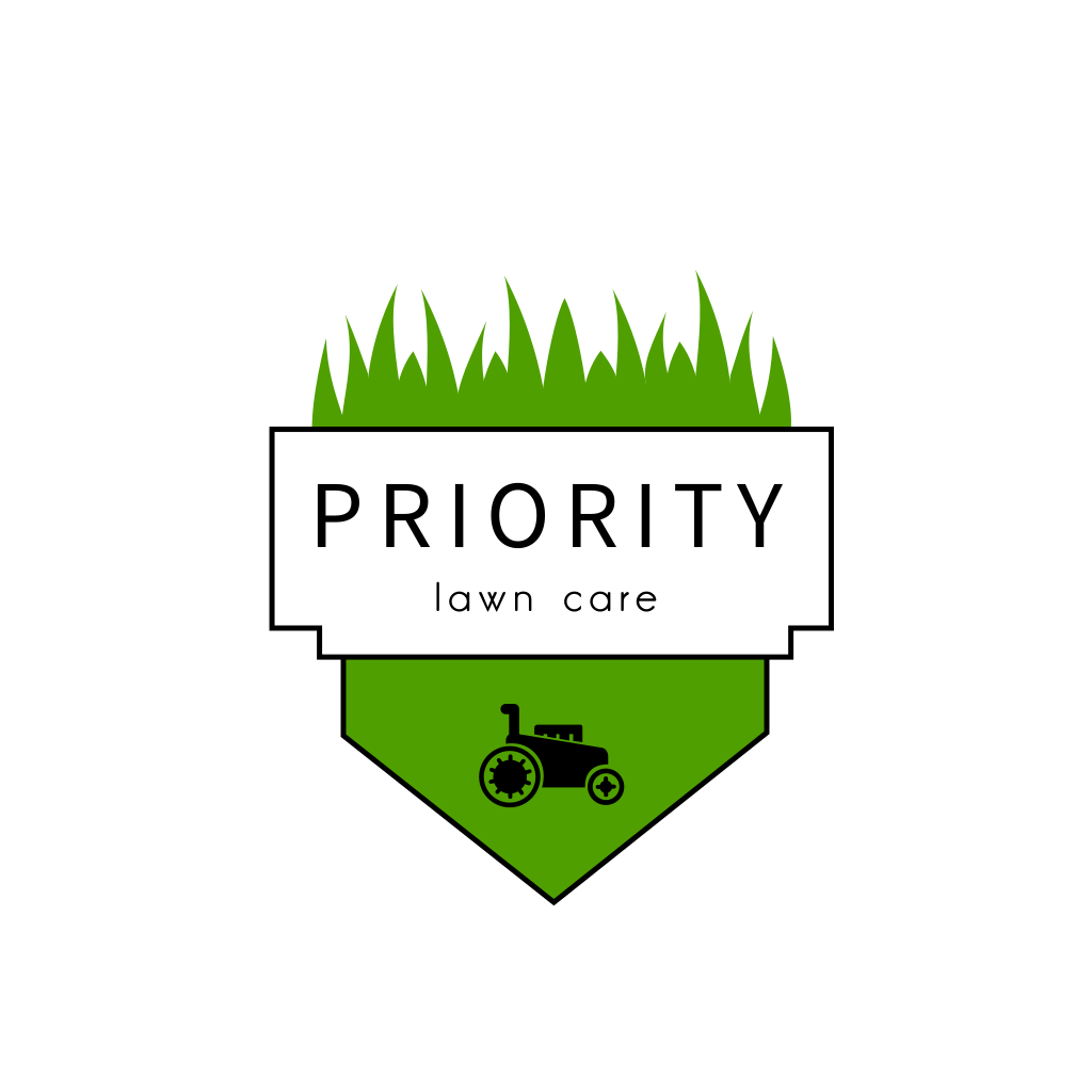 Black Lawn Mower logo