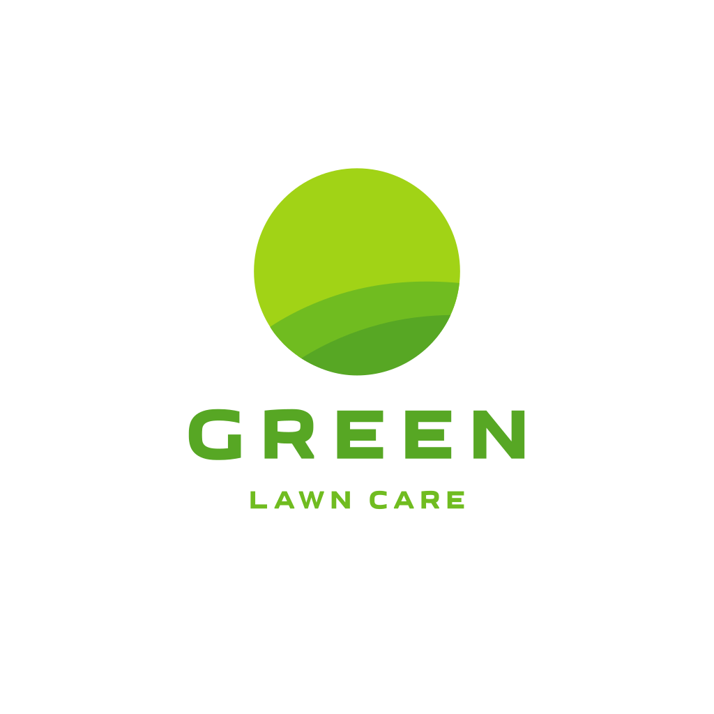 Green Circle Lawn Logo - Turbologo Logo Maker