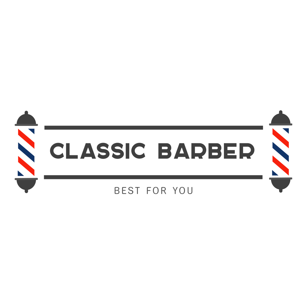 Klassisches Friseur-logo