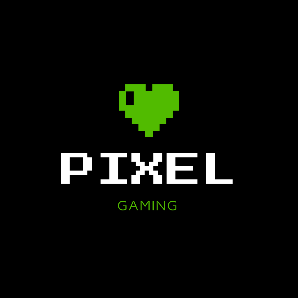Green heart Pix Art logo Green heart Pix Art logo