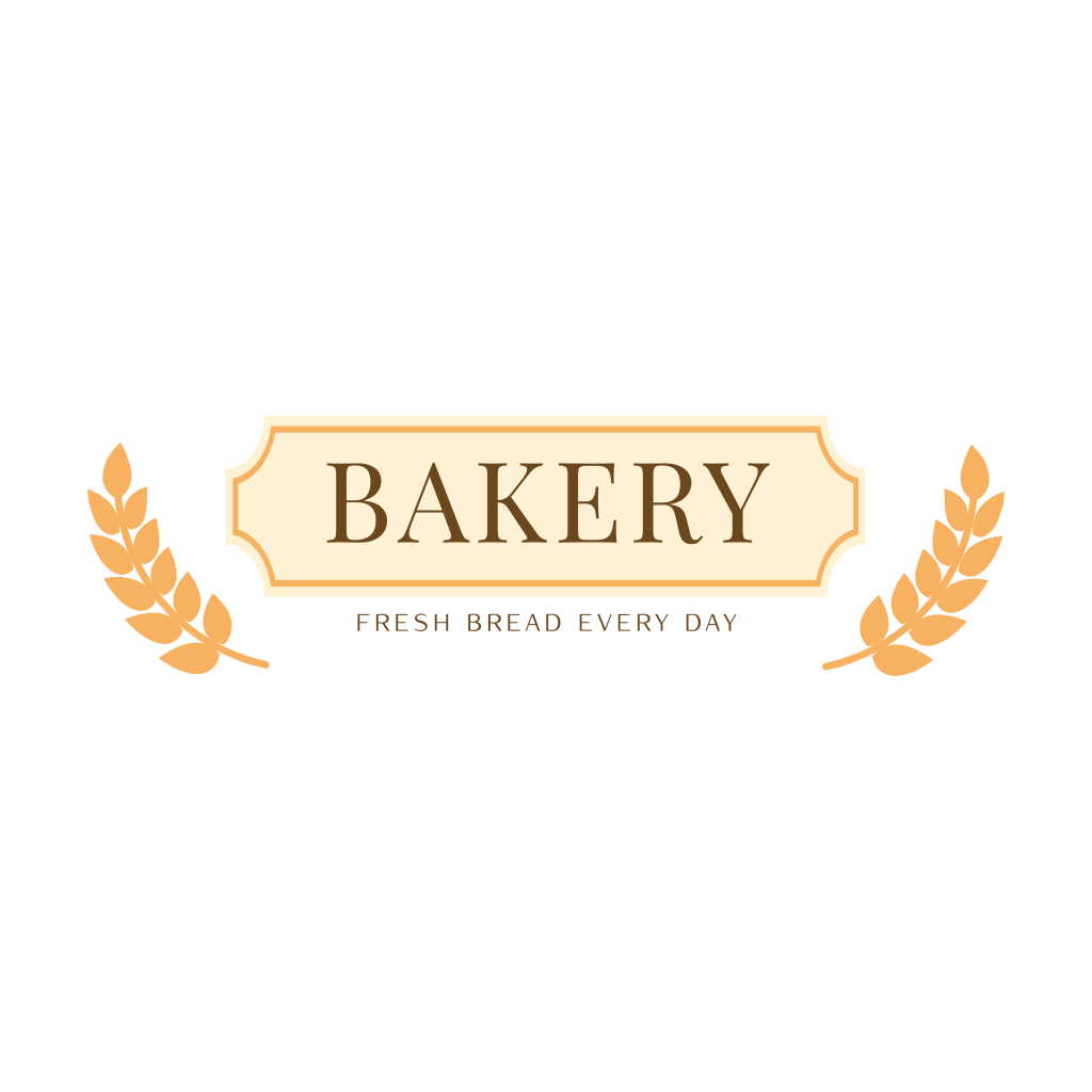 Logo De Boulangerie De Blé Oreilles