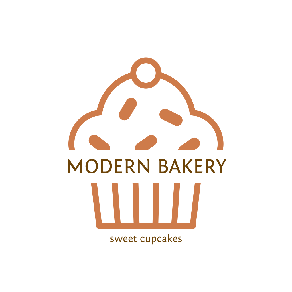 Sweet Cupcake logo Turbologo Logo Maker