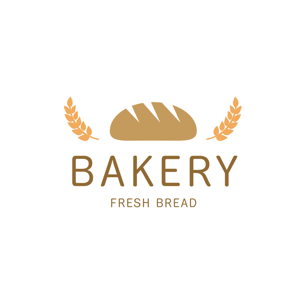 Bread & Wheat Logo - Turbologo Logo Maker