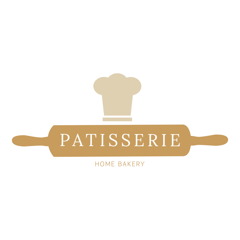 Logo De Rouleau À Pâtisserie