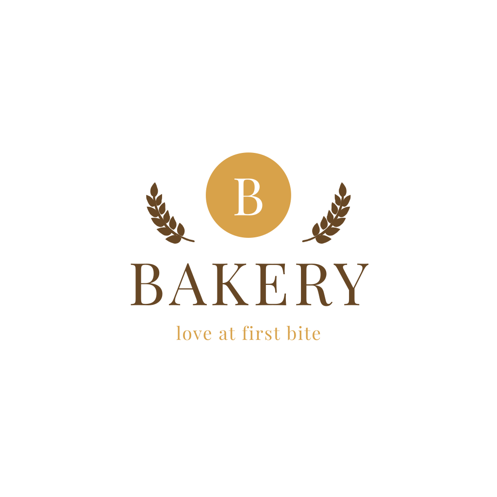 Letter B Bakery logo Letter B Bakery logo