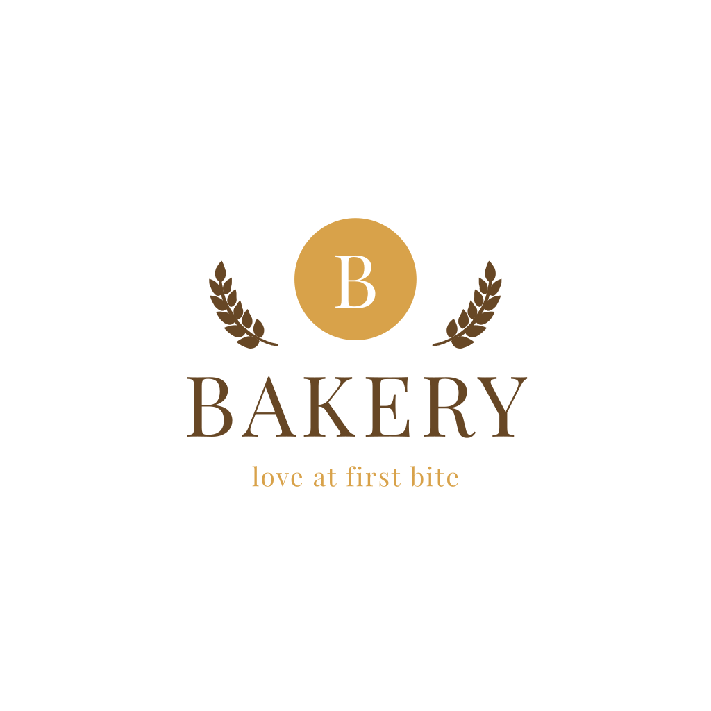 Letter B Bakery logo