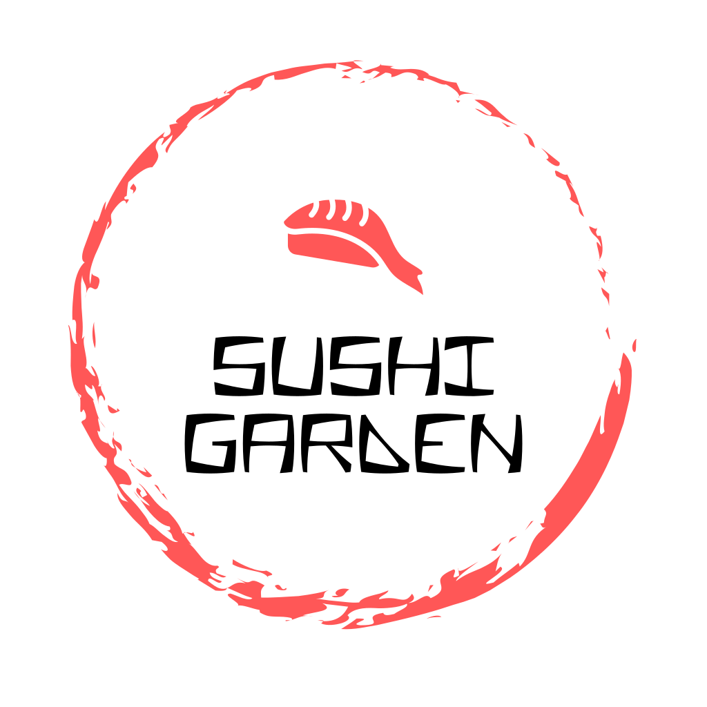 Logo De Cercle De Sushi