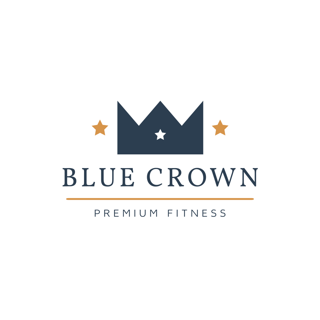 Blue Crown Logo - Turbologo Logo Maker