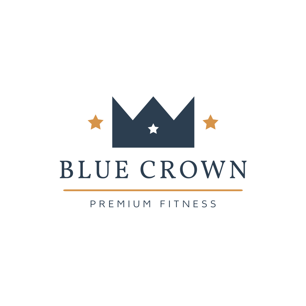 Синий Логотип Короны