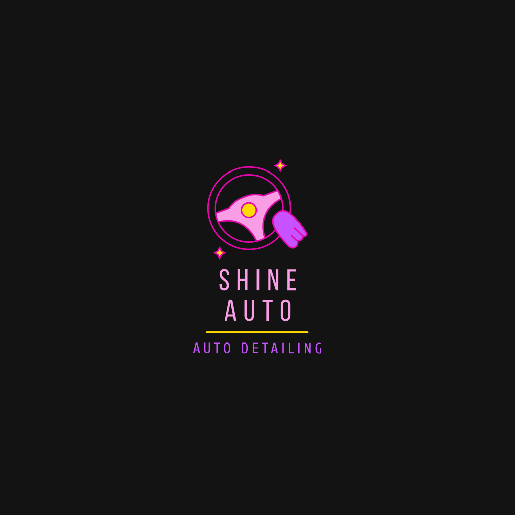 Logo Auto Volante Rosa