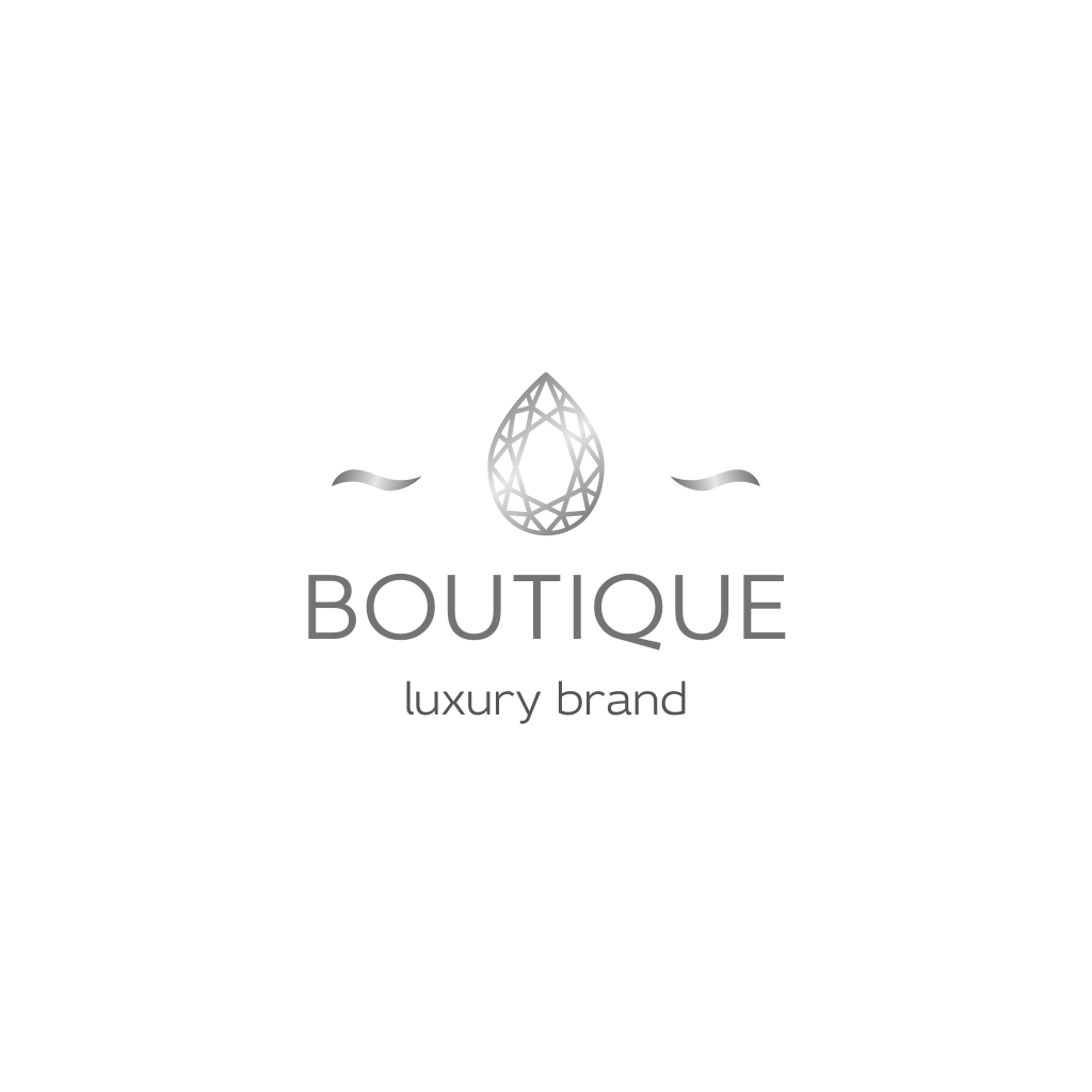 Silver Diamond Luxury Logo Turbologo Logo Maker