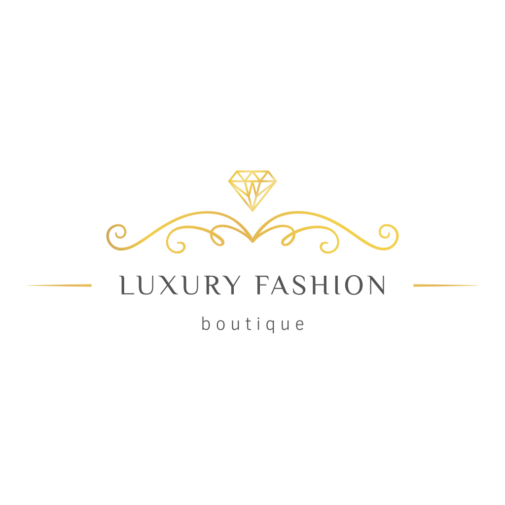 Logo De Luxe En Or Diamant Logo De Luxe En Or Diamant