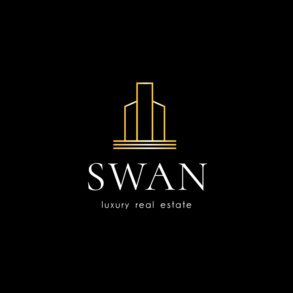 Golden Building Luxury logo Golden Building Luxury logo