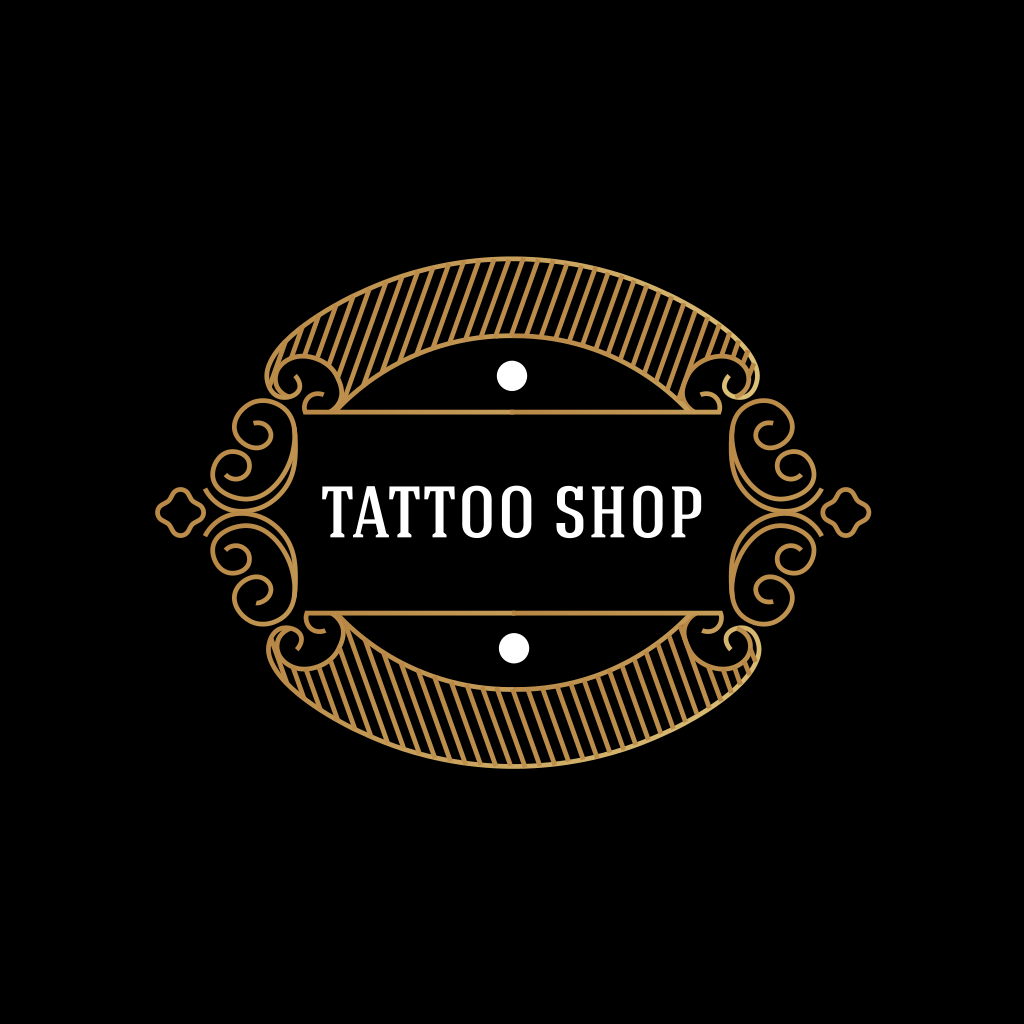 Dark Vintage logo design Dark Vintage logo design