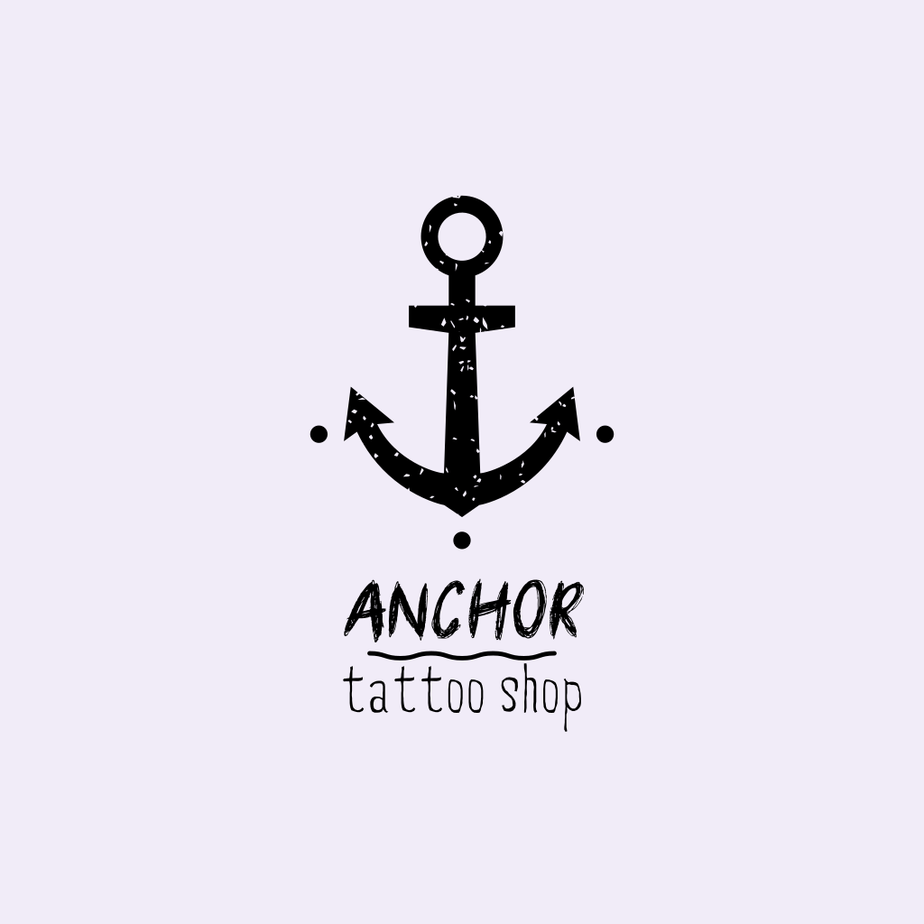 Black Anchor logo 