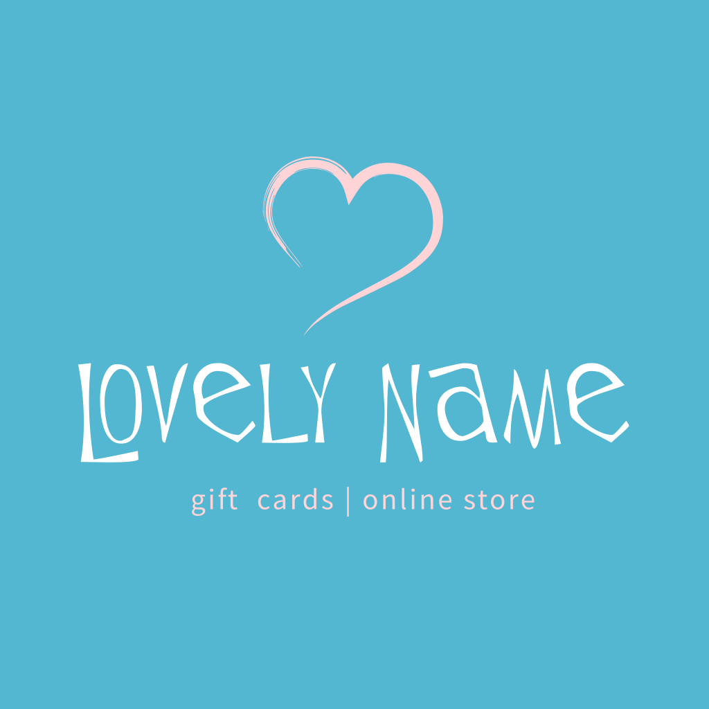 Pink Heart Cute logo Pink Heart Cute logo