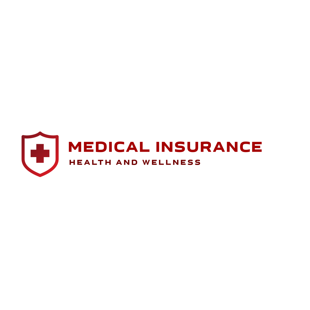 Escudo Rojo Y Logotipo De Cruz Médica
