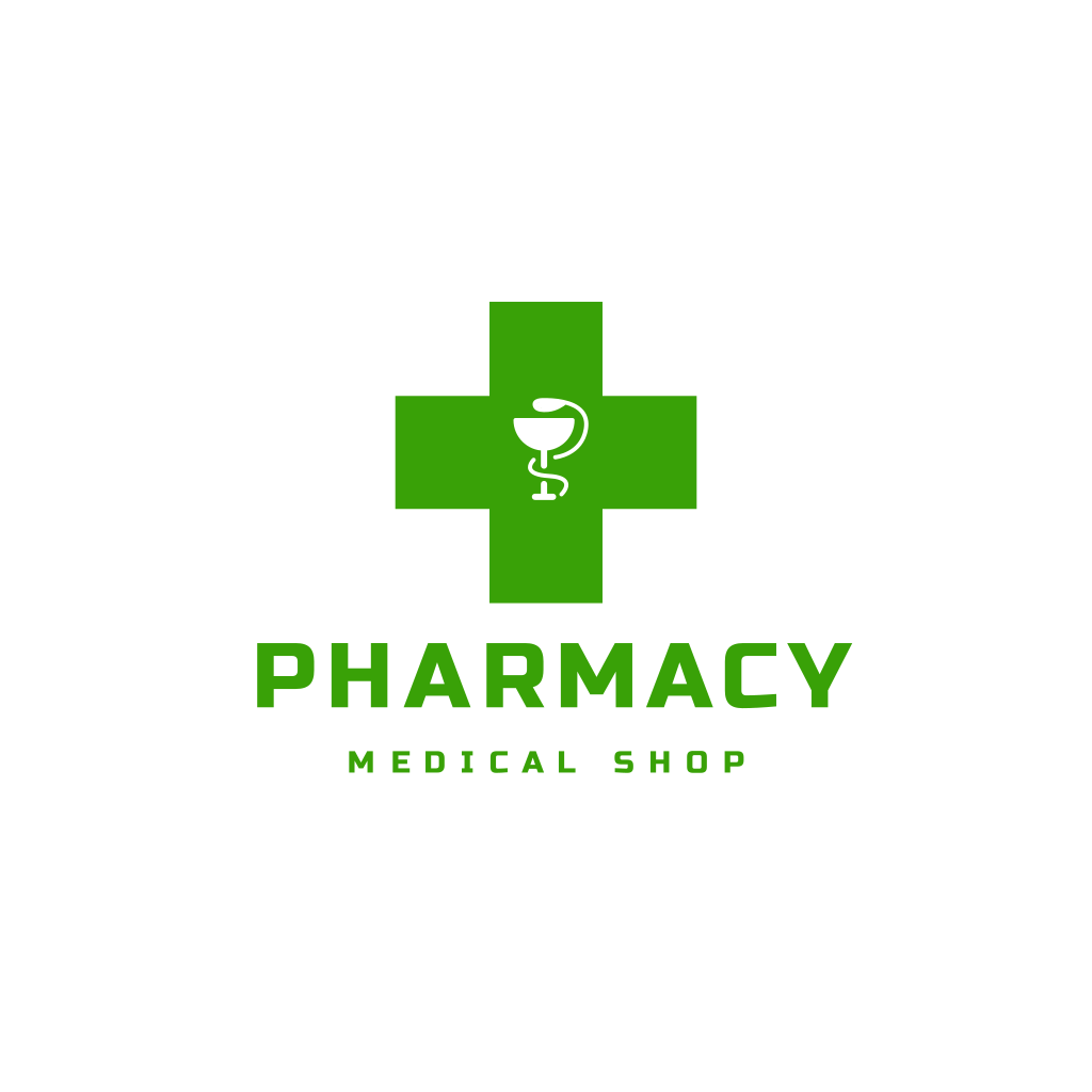 Pharmaceutical medical store logo Logo - Turbologo Logo Maker