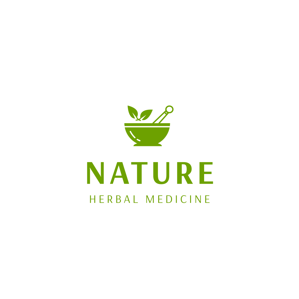 Herbal Medicine Logo Turbologo Logo Maker