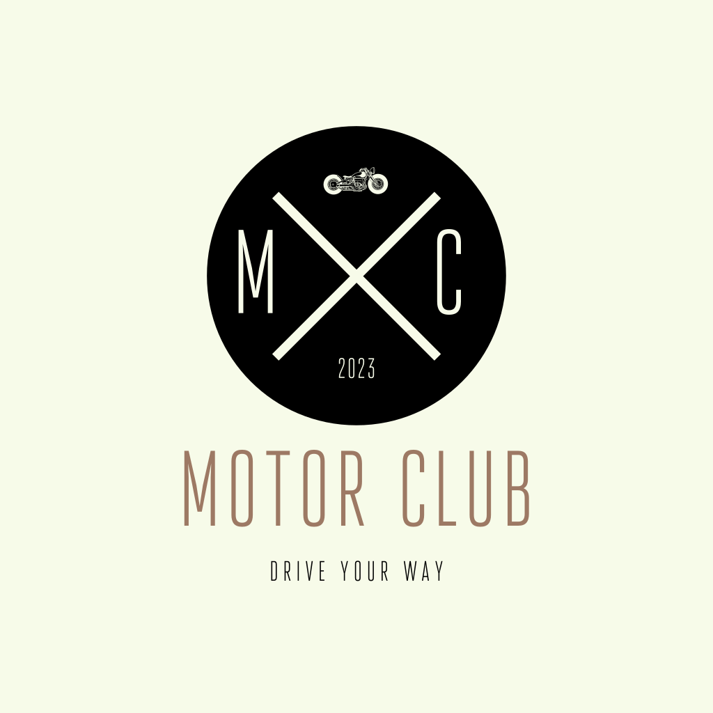 Logotipo De Motocicleta Vintage