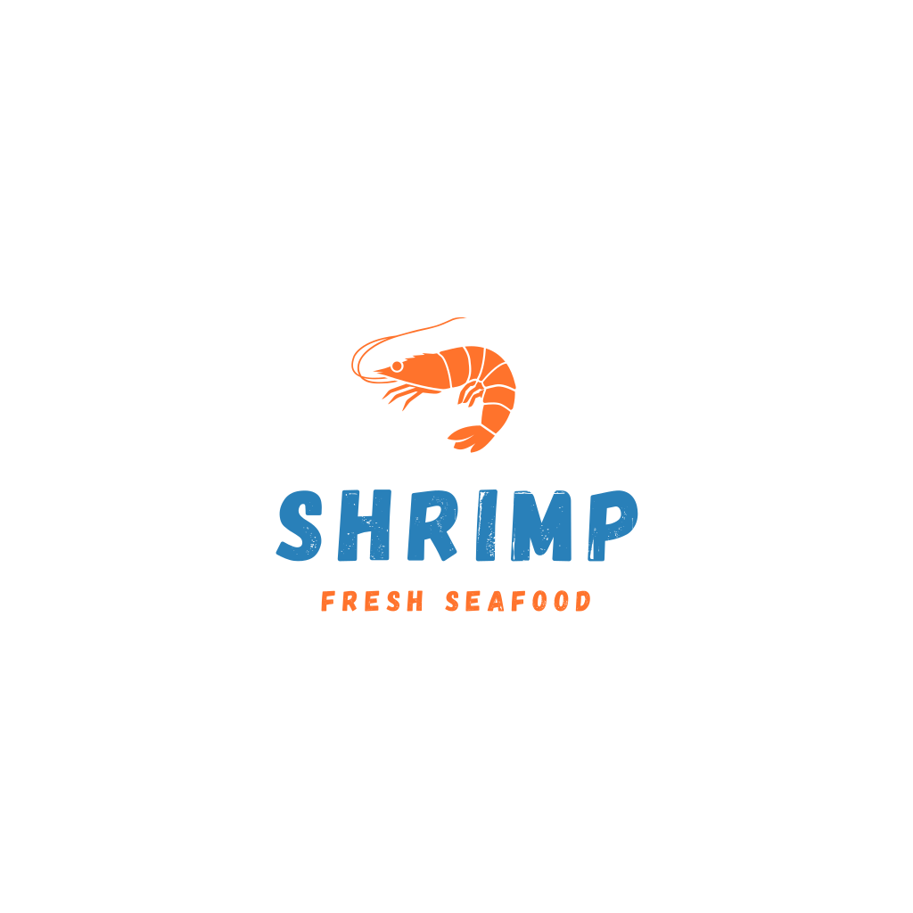 Креветки Морепродукты Логотип